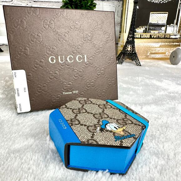 GUCCI X DISNEY Small NOTE PAD notebook. RARE! Brand New! - Picture 2 of 8